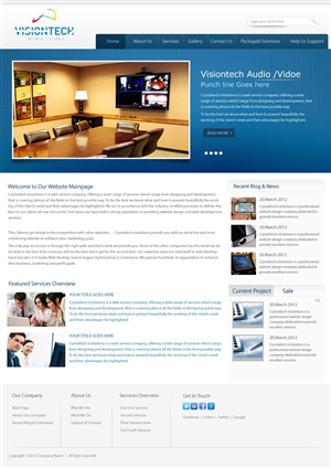 Web Design by pb for this project | Design: #712116