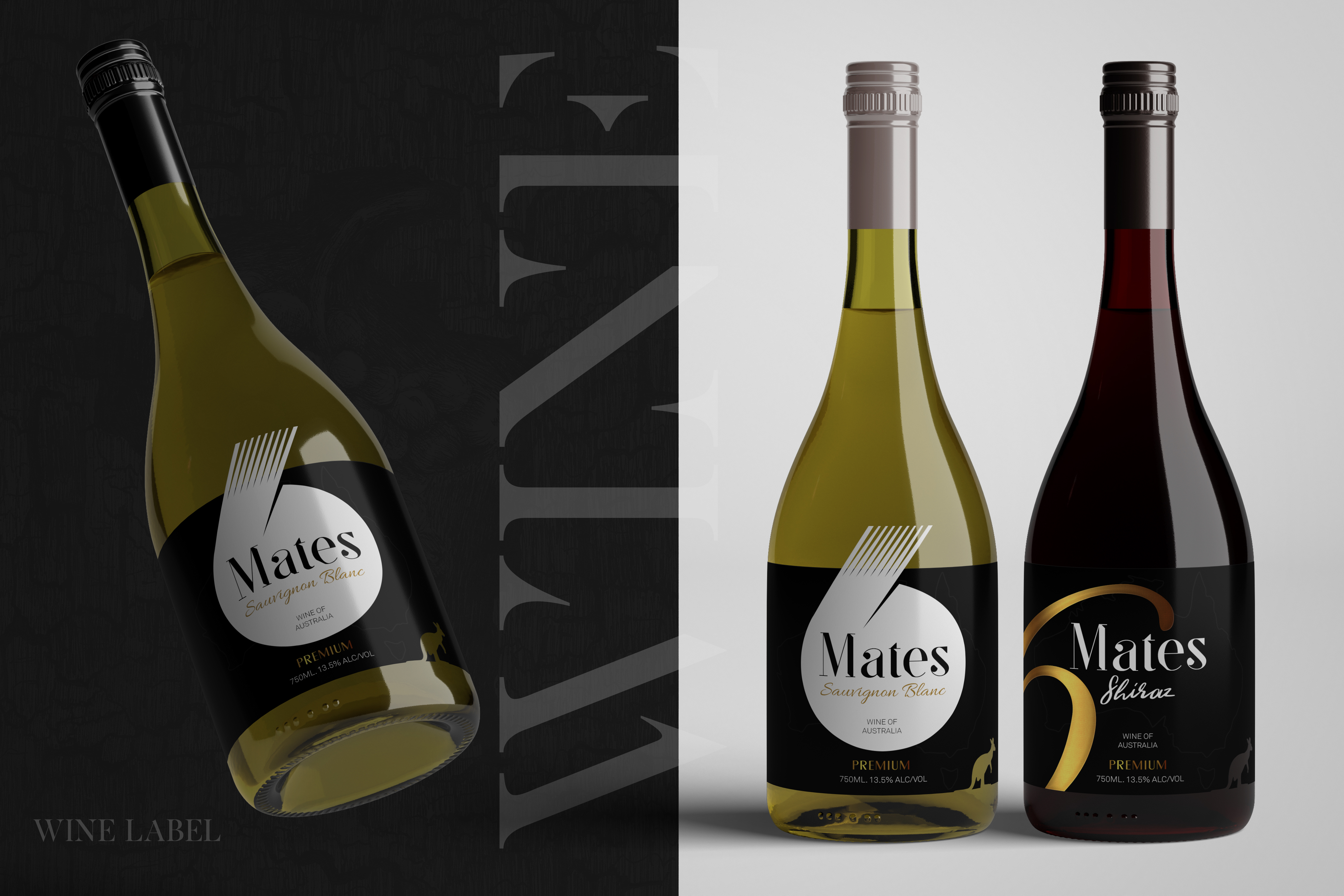 Label Design by SAI DESIGNS for 6 Mates | Design #22403711