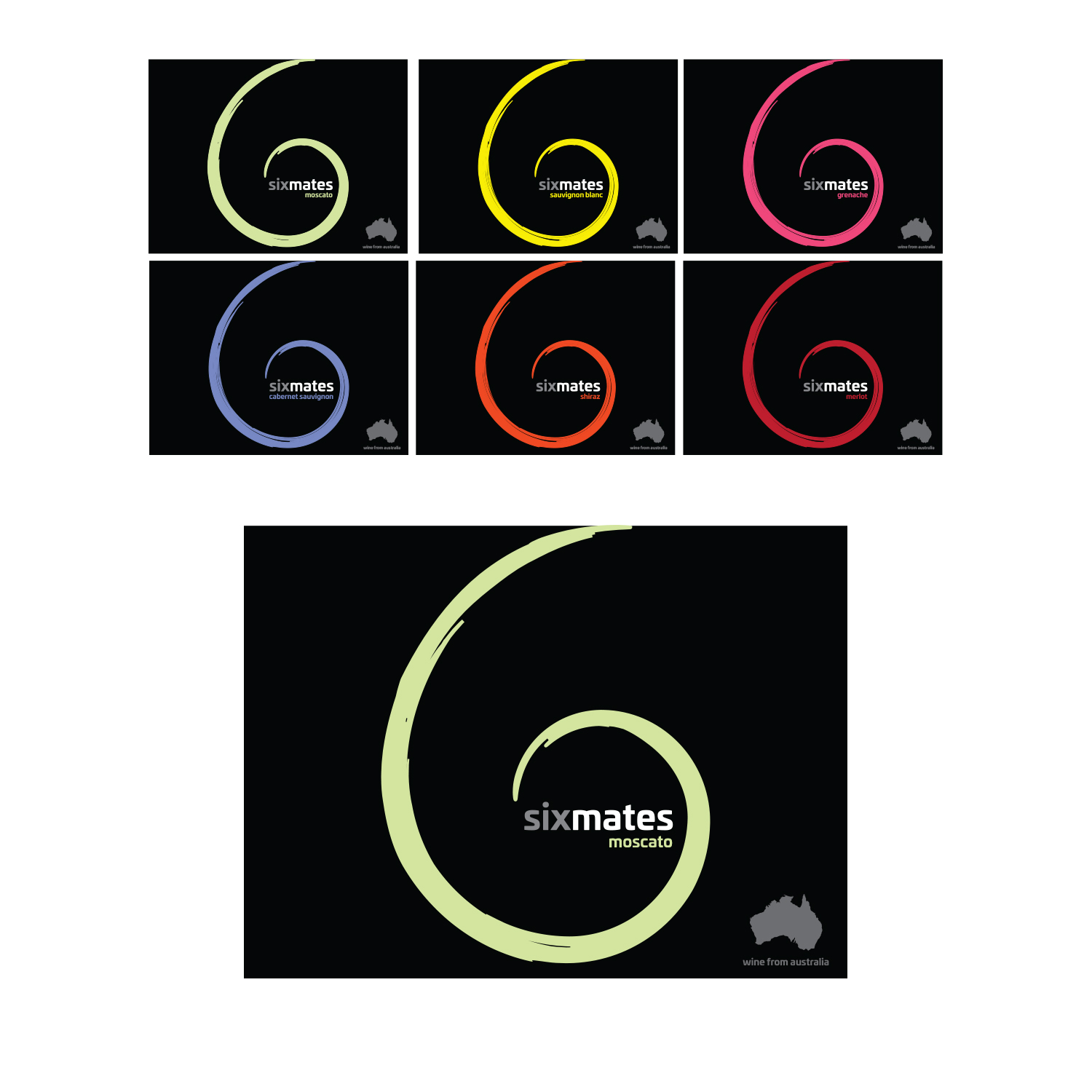 Design Étiquette par rls pour 6 Mates | Design #22540183
