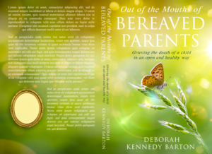 This is a book by, for and about bereaved parents and grandparents | Book Cover Design by Hyperlight