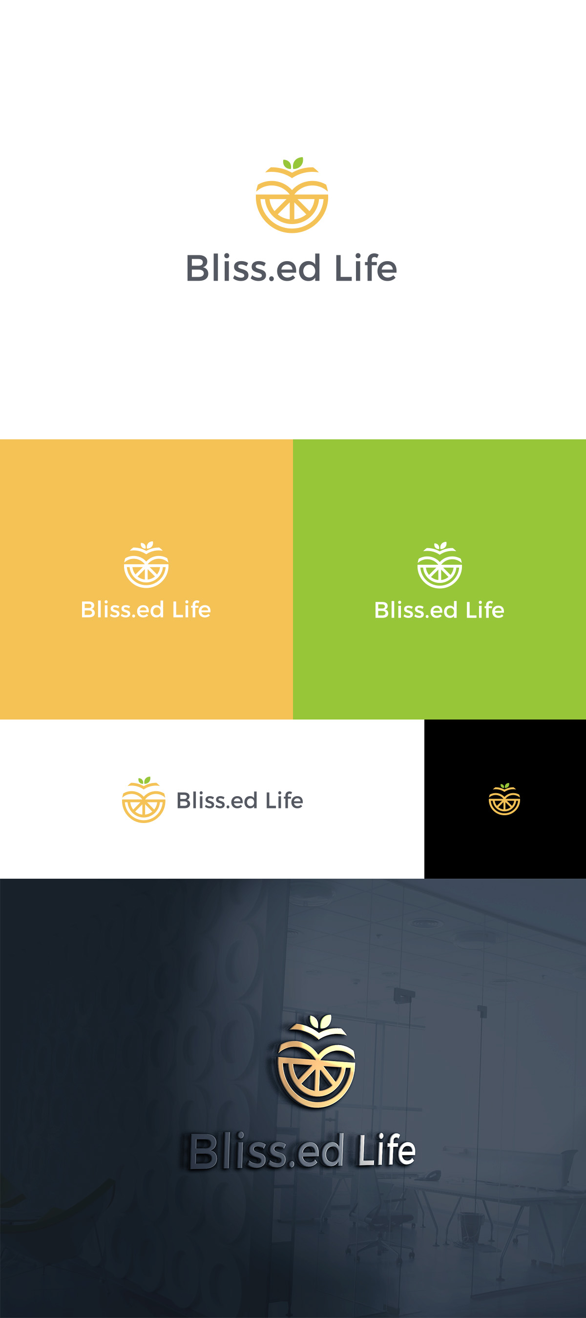 Logo Design by happybrain design for Blissed Life | Design #22386911