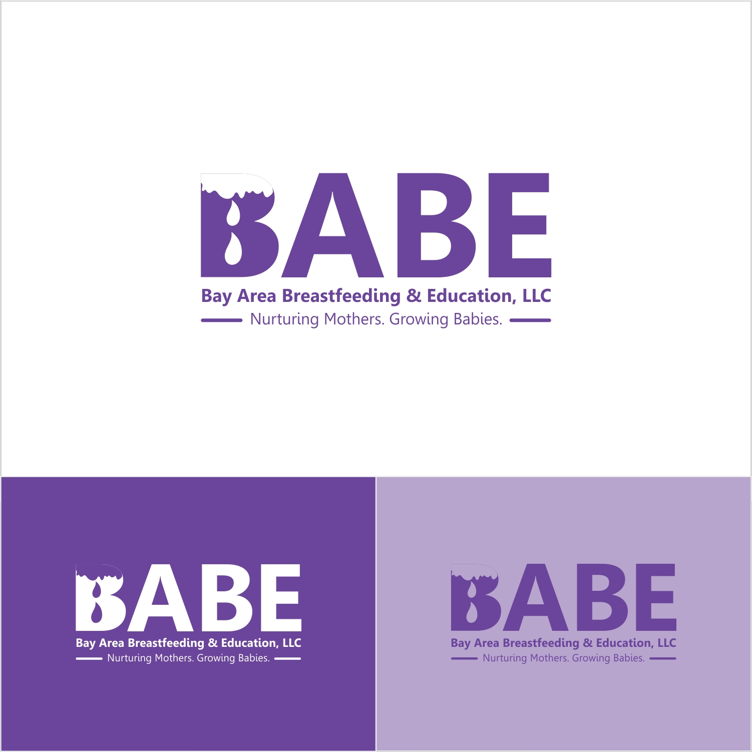 Logo Design by Impression Graphic for Bay Area Breastfeeding and Education | Design #22416158