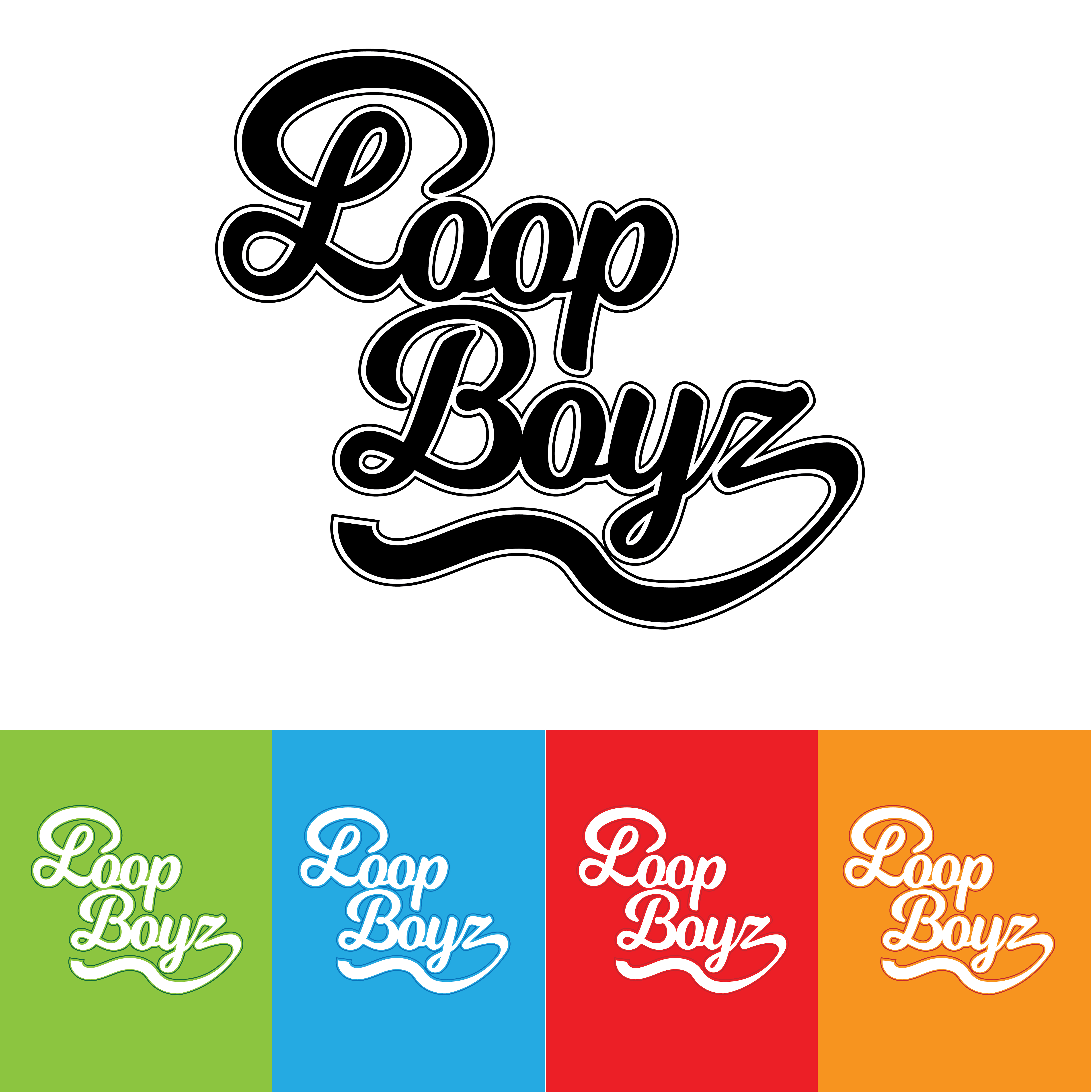Logo Design by @gus for Loop Boyz | Design #22386647