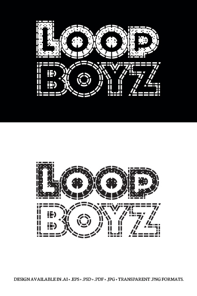 Diseño de Logo por JohnDigiTech para Loop Boyz | Diseño #22386827