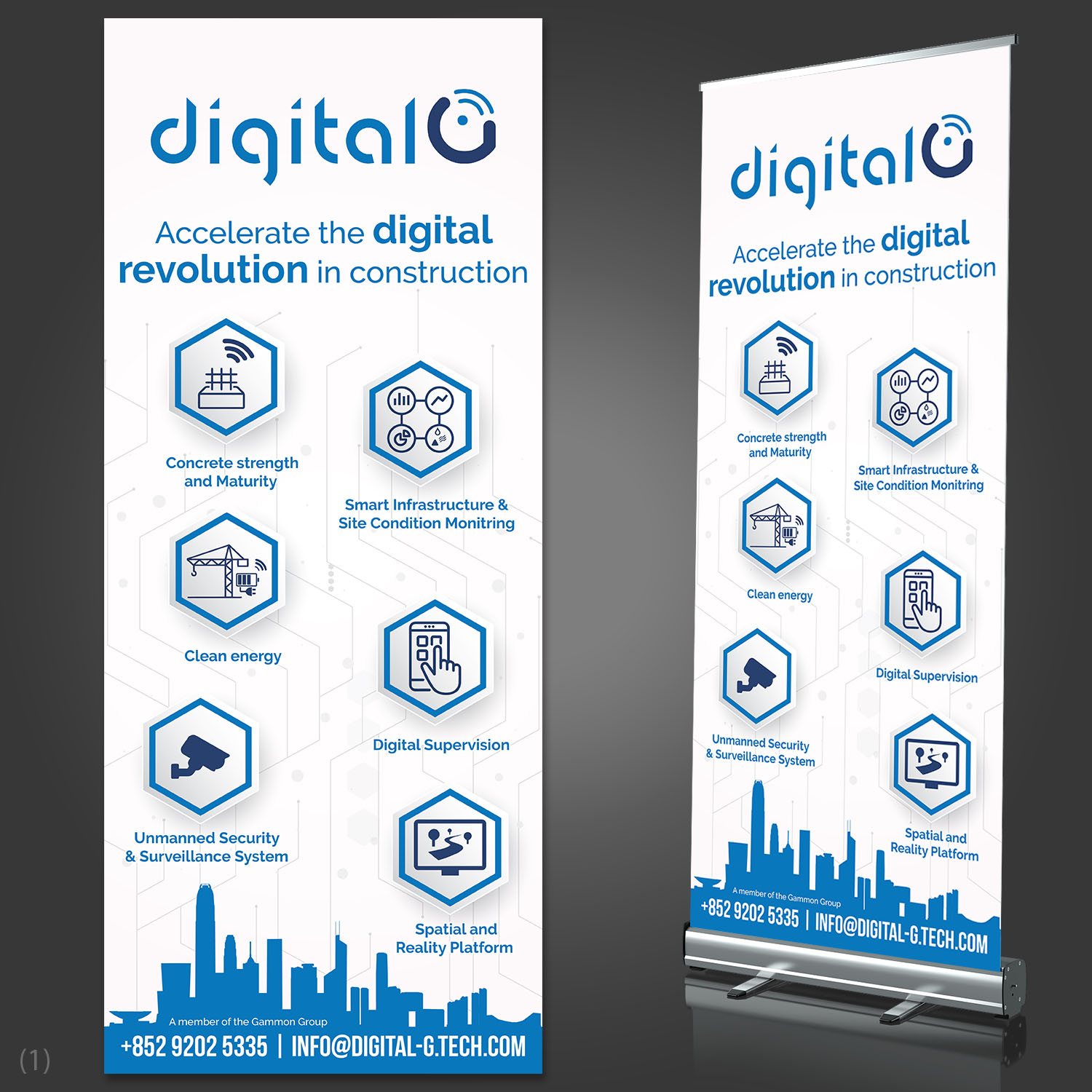 Trade Show Booth Design For Gammon Construction Limited By