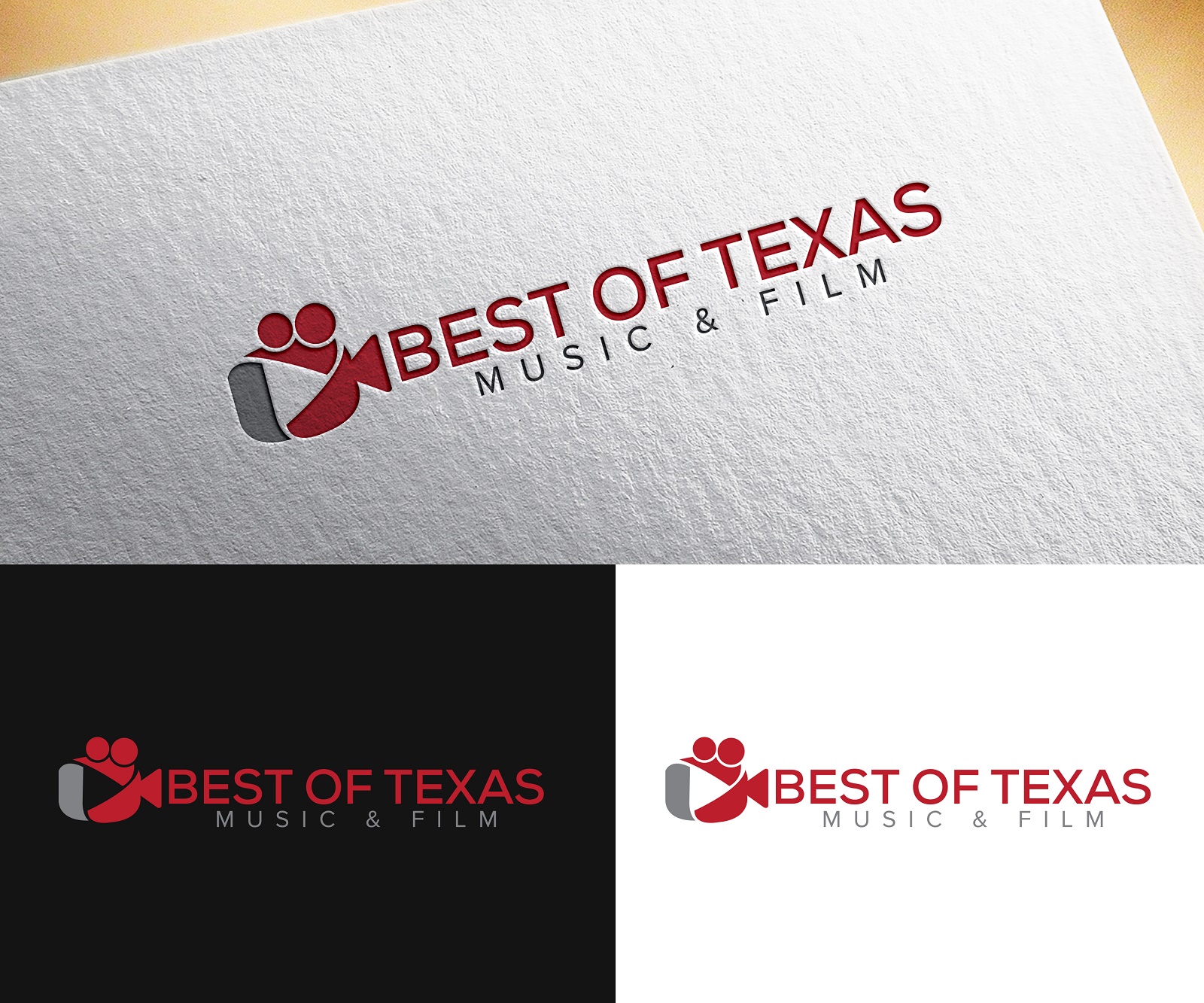 Logo Design by 2logix for Best of Texas Music & Film | Design #22406593