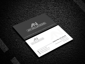 AN Valuations BV business cards (a financial services company) | Business Card Design by Bold Pixels