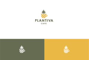 Plantiva café | Logo Design by Birdcage