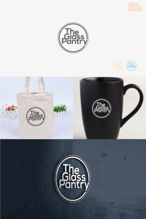 The Glass Pantry | Logo Design by step forward 2