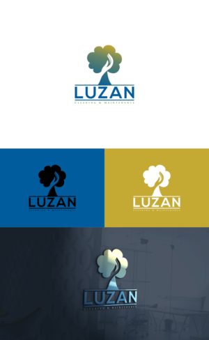 Luzan Cleaning & Maintenance   | Logo Design by siti MWDesign
