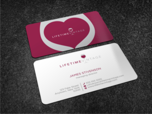 Lifetime Vintage: the premier wine registry  - (need business cards) | Diseño de Tarjeta de Presentación por Atvento Graphics