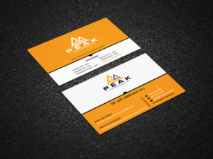 Design de Carte de Visite par Pointless Pixels India pour Peak Chiropractic | Design : #22394415