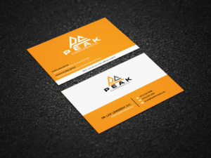 Design de Carte de Visite par Pointless Pixels India pour Peak Chiropractic | Design : #22394768