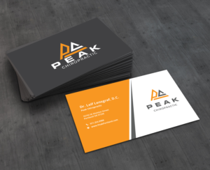 Chiropractic healthcare group business card | Business Card Design by AbyJohns