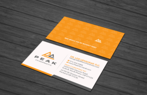 Business Card Design by Creations Box 2015 for Peak Chiropractic | Design: #22405469