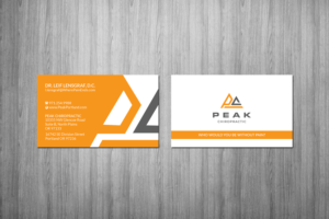 Business Card Design by Creations Box 2015 for Peak Chiropractic | Design: #22405492