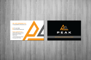 Business Card Design by Creations Box 2015 for Peak Chiropractic | Design: #22405496