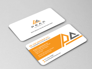 Business Card Design by Creations Box 2015 for Peak Chiropractic | Design: #22405608