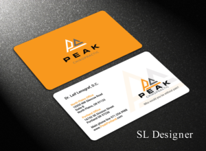 Business Card Design by SL Designer for Peak Chiropractic | Design: #22397854