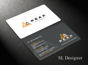 Business Card Design by SL Designer for Peak Chiropractic | Design: #22397855