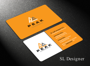 Business Card Design by SL Designer for Peak Chiropractic | Design: #22397870