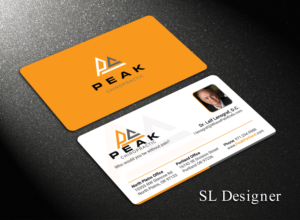 Business Card Design by SL Designer for Peak Chiropractic | Design: #22397881