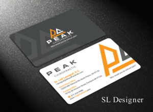 Business Card Design by SL Designer for Peak Chiropractic | Design: #22397885