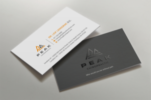 Visitenkarten-Design von mdreyad für Peak Chiropractic | Design: #22442457