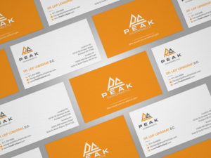 Design de Carte de Visite par mdreyad pour Peak Chiropractic | Design : #22479875