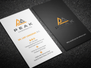 Chiropractic healthcare group business card | Business Card Design by mdreyad