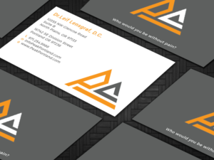 Business Card Design by Tripti Ranjan Gain for Peak Chiropractic | Design: #22394578