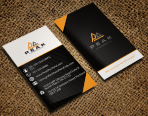 Visitenkarten-Design von seyaArts für Peak Chiropractic | Design: #22403190