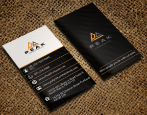 Visitenkarten-Design von seyaArts für Peak Chiropractic | Design: #22403250