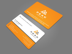 Visitenkarten-Design von Ekramul Hossen 2 für Peak Chiropractic | Design: #22429771