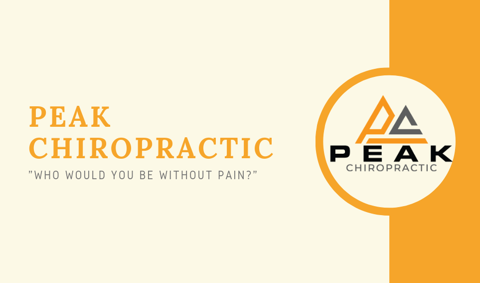Business Card Design by SARVJEET48 for Peak Chiropractic | Design #22390721