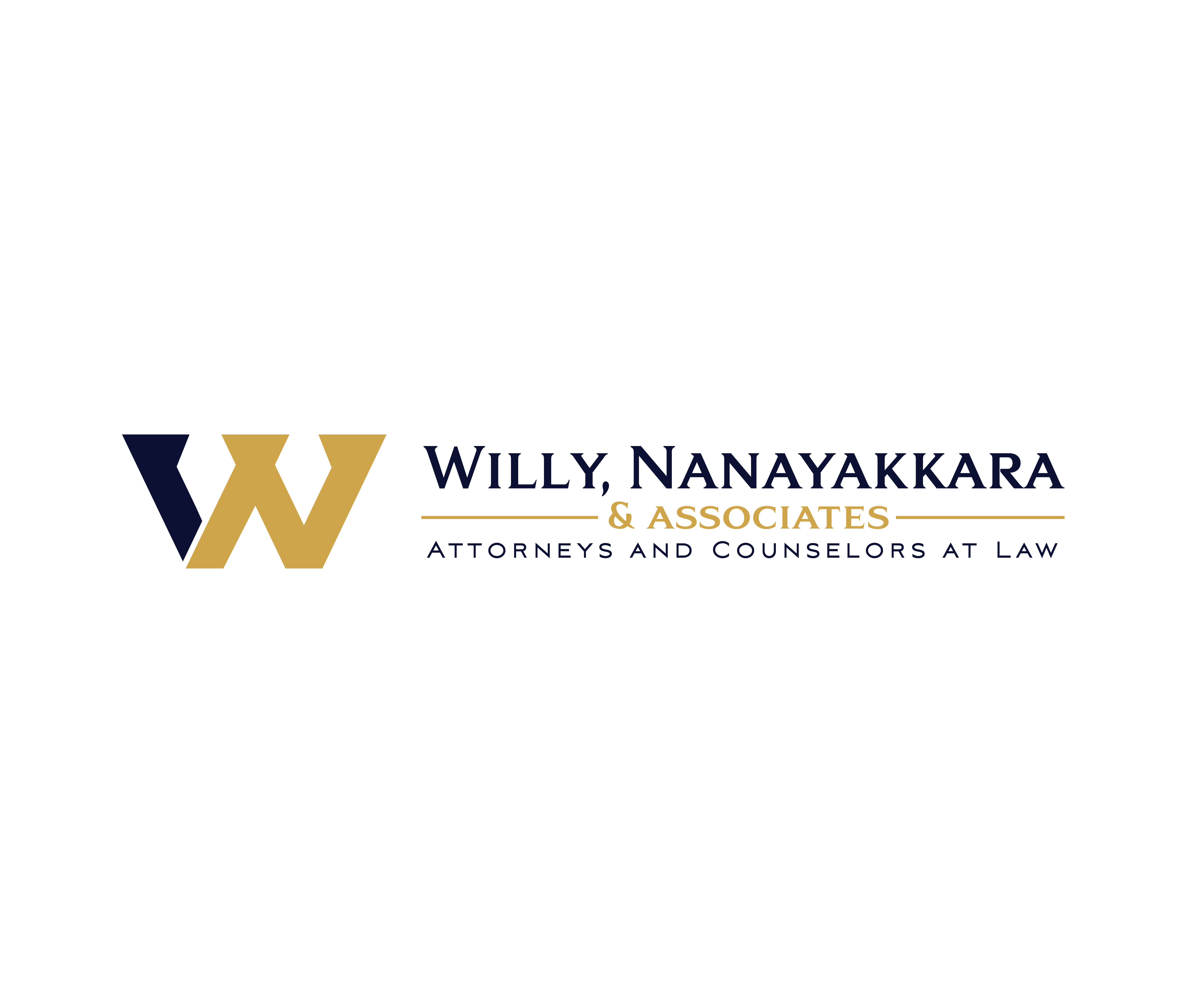 Logo-Design von renderman für Willy, Nanayakkara & Associates Attorneys and Counselors at Law Atlanta  | Design #22392373