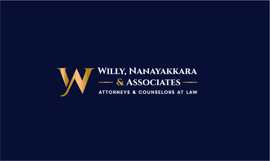 Logo Design by Birdcage for Willy, Nanayakkara & Associates Attorneys and Counselors at Law Atlanta  | Design #22447926
