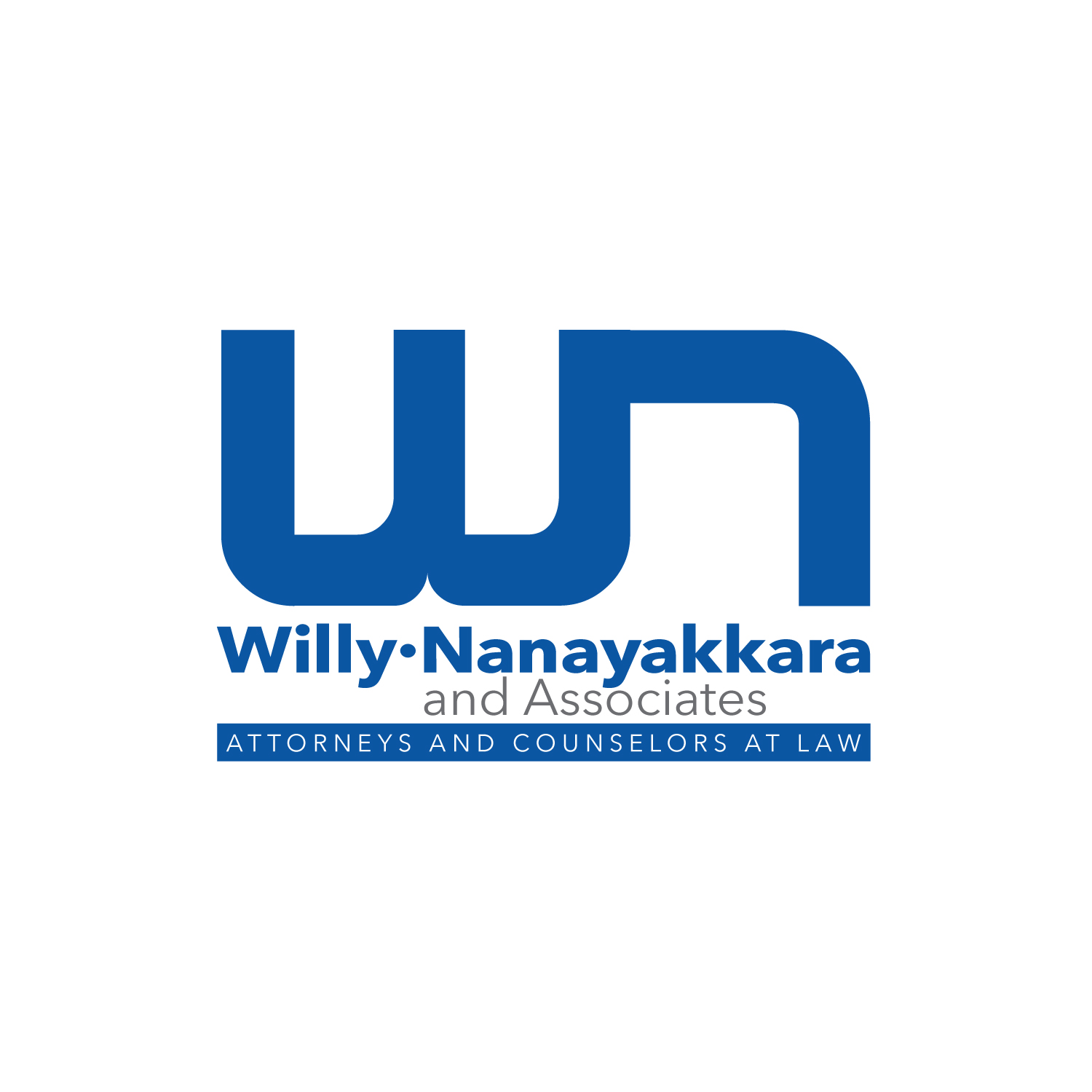 Logo Design by strap for Willy, Nanayakkara & Associates Attorneys and Counselors at Law Atlanta  | Design #22418896