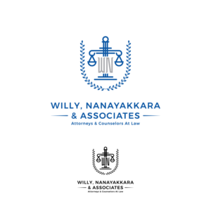 Logo Design by CS_Creatives for Willy, Nanayakkara & Associates Attorneys and Counselors at Law Atlanta  | Design: #22424269
