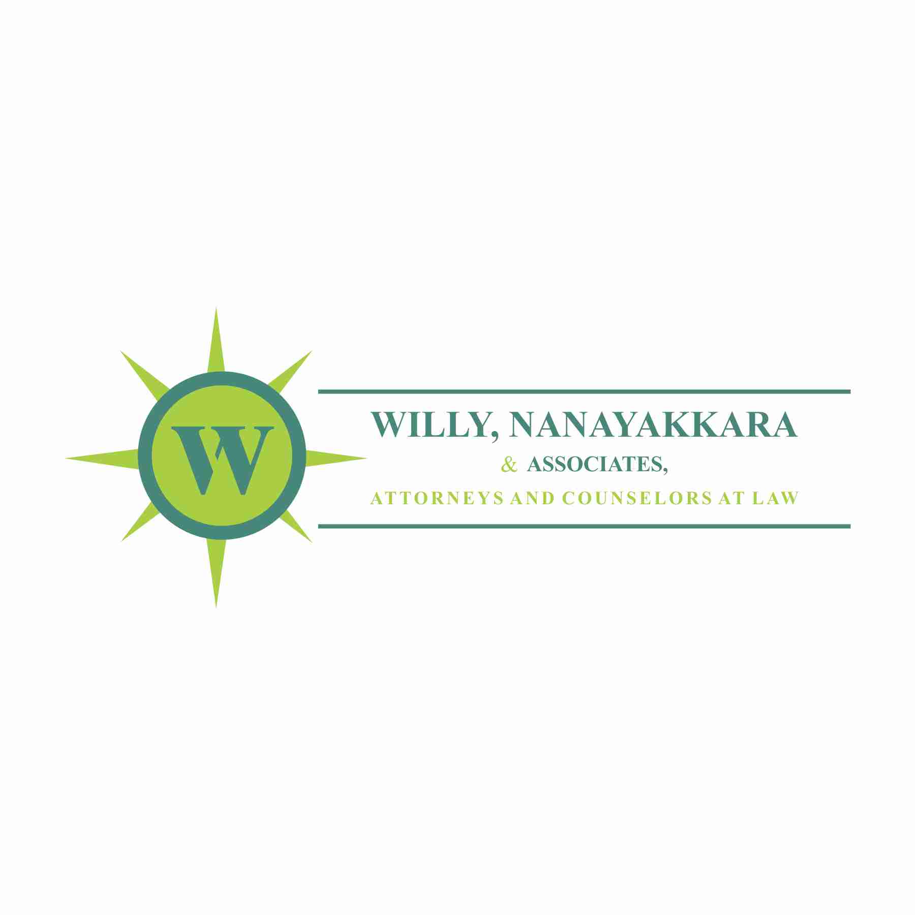 Logo Design by debdesign for Willy, Nanayakkara & Associates Attorneys and Counselors at Law Atlanta  | Design #22397224