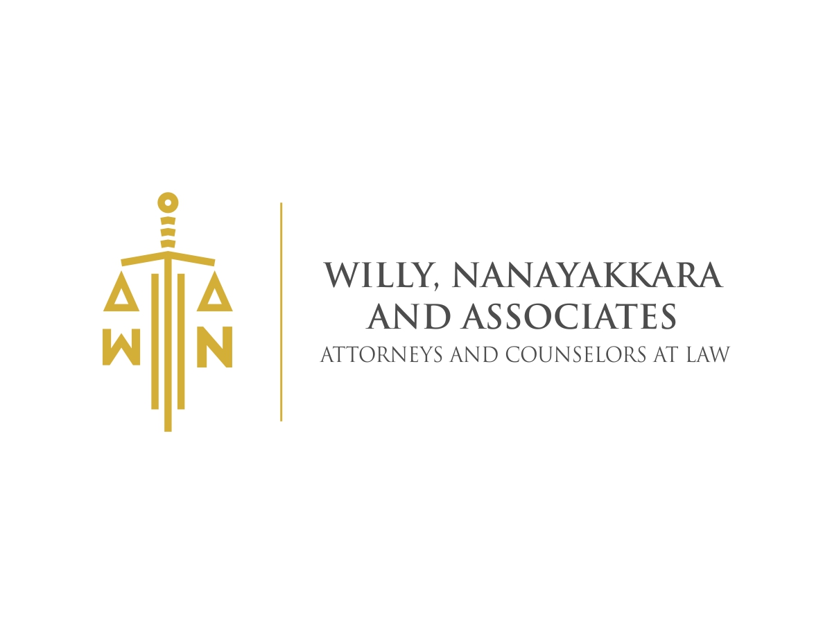 Diseño de Logo por FDesignIndonesia para Willy, Nanayakkara & Associates Attorneys and Counselors at Law Atlanta  | Diseño #22404348