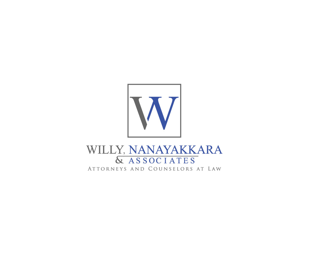Logo Design by mdrh for Willy, Nanayakkara & Associates Attorneys and Counselors at Law Atlanta  | Design #22396732