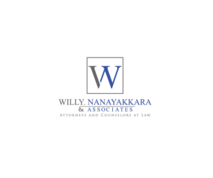 Logo Design by mdrh for Willy, Nanayakkara & Associates Attorneys and Counselors at Law Atlanta  | Design: #22396732
