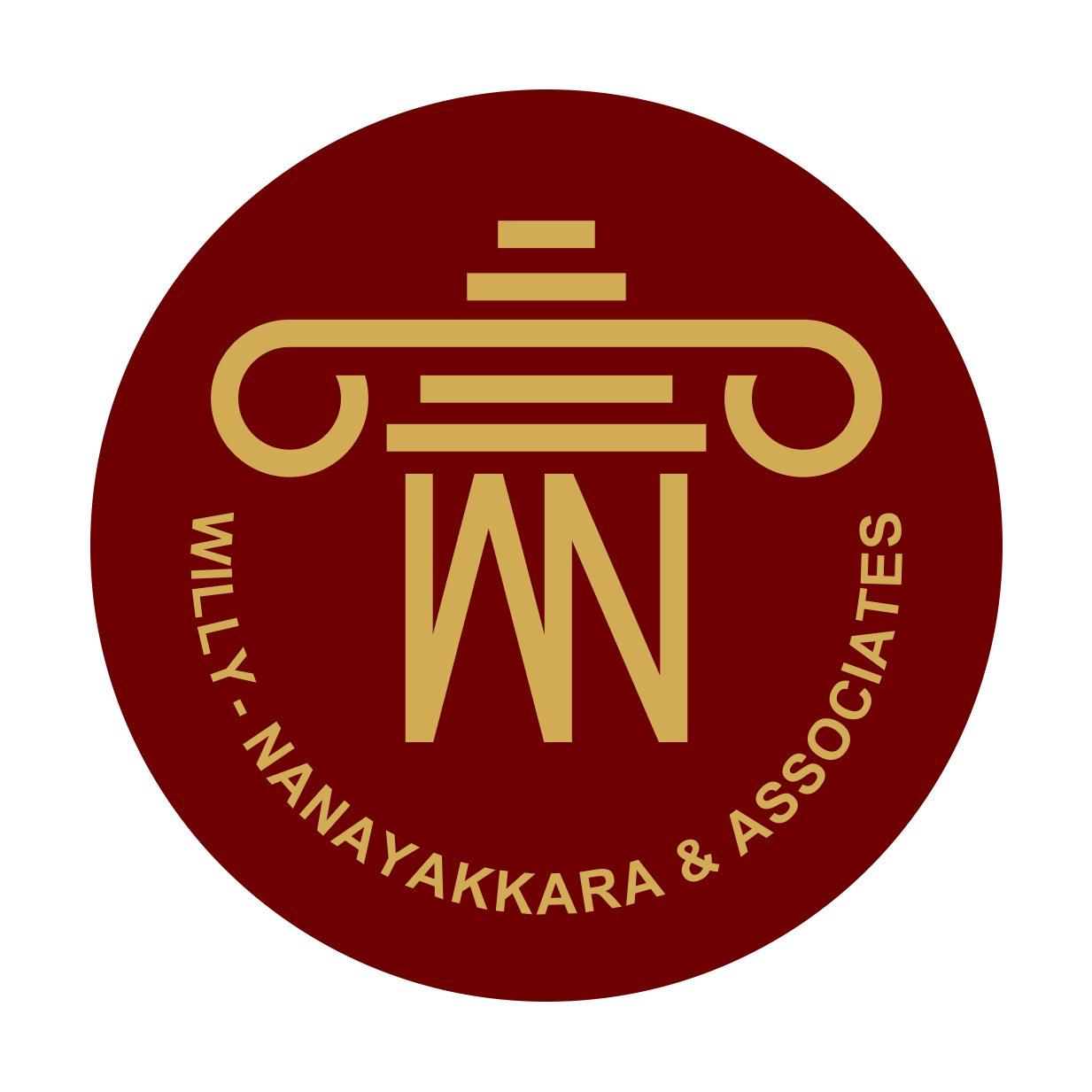 Diseño de Logo por sam2cms2 para Willy, Nanayakkara & Associates Attorneys and Counselors at Law Atlanta  | Diseño #22408965