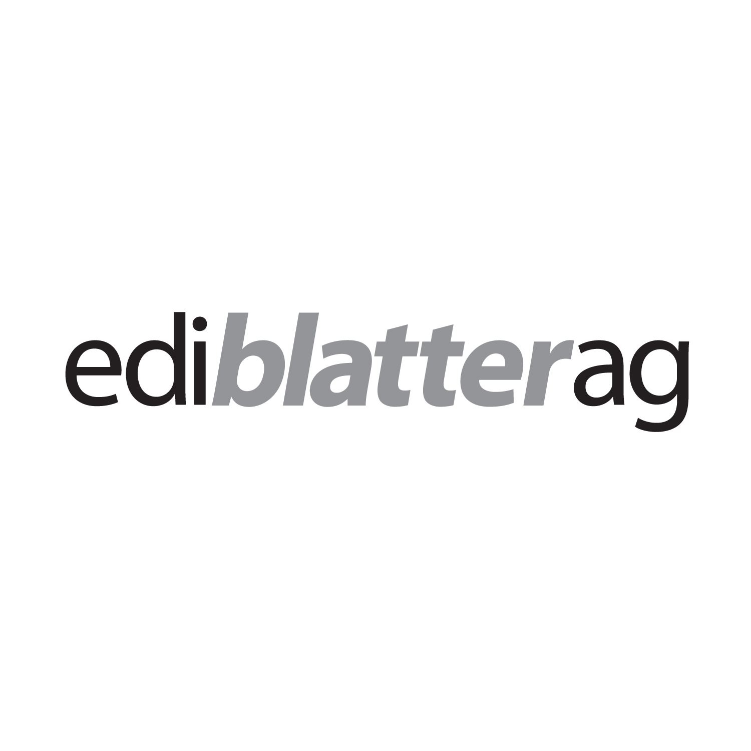 Logo Design by strap for Edi Blatter AG | Design #22420784