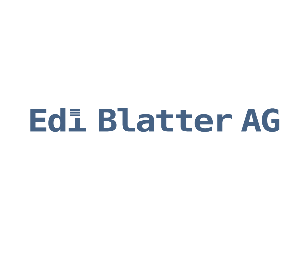 Logo Design by Hovestad for Edi Blatter AG | Design #22405021