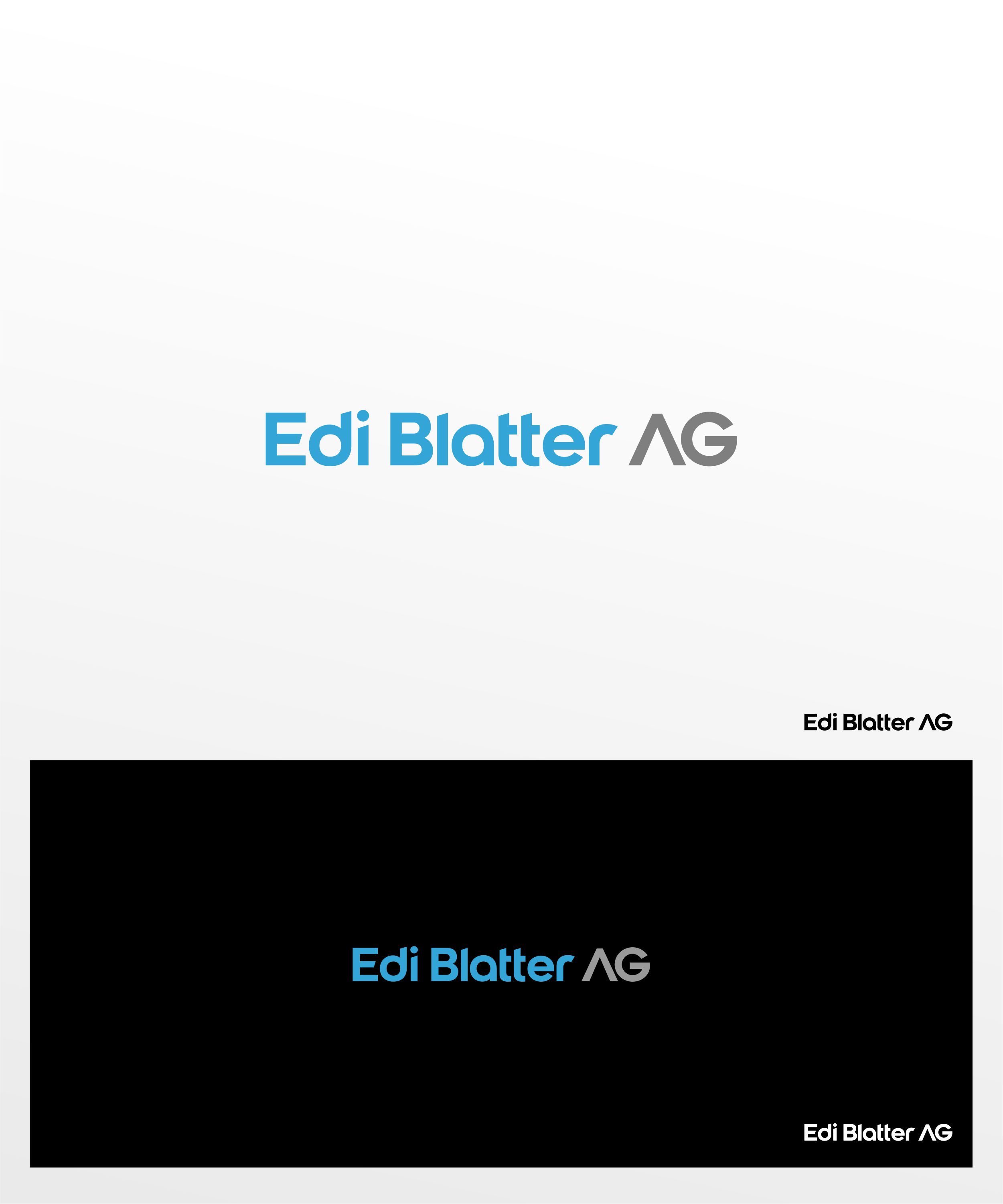 Logo Design by ace_art™ for Edi Blatter AG | Design #22441181