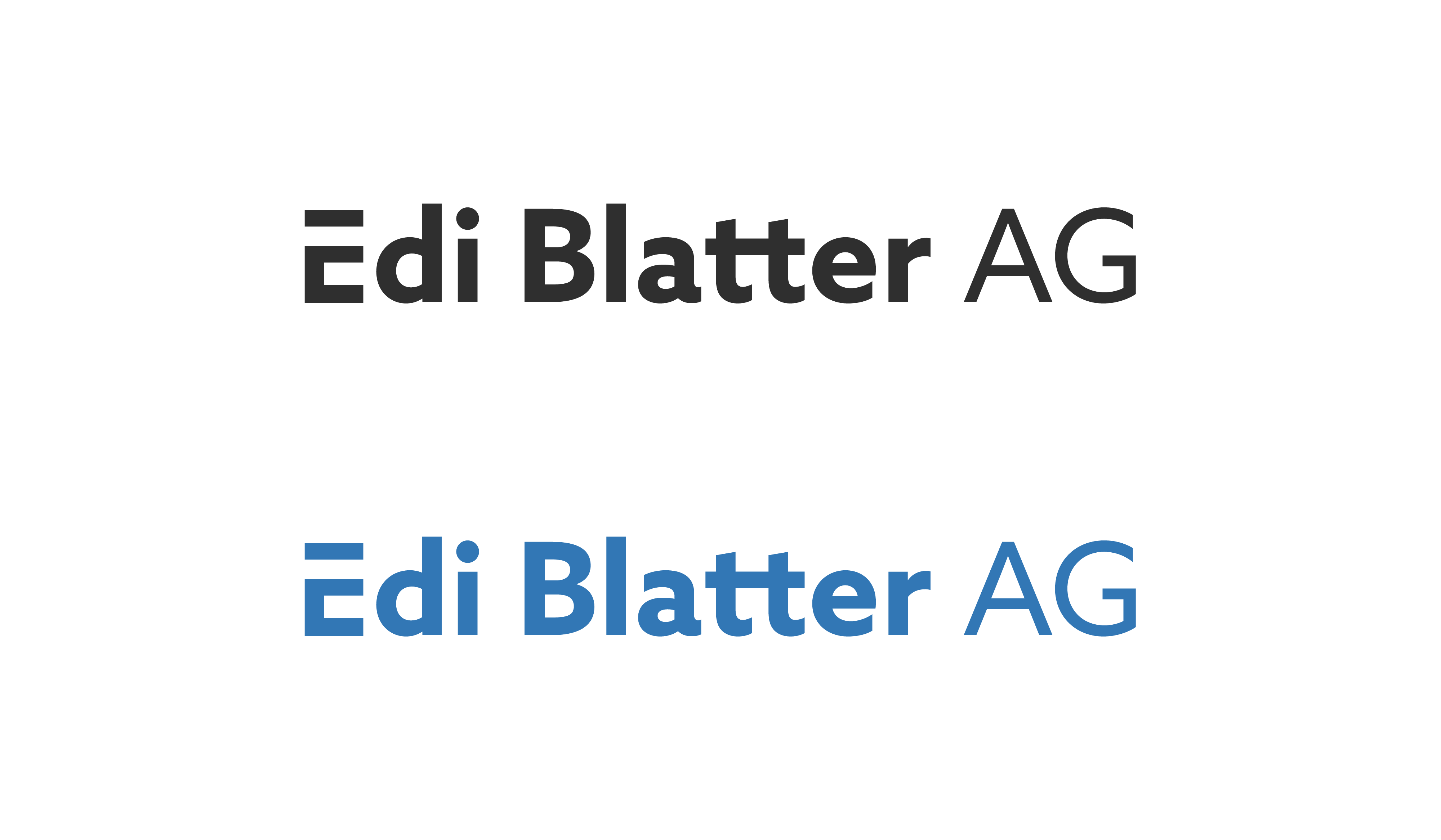 Logo Design by ahmedabdelraouf 2 for Edi Blatter AG | Design #22400761