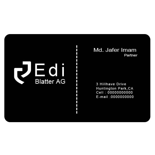 Logo Design by jafer imam for Edi Blatter AG | Design #22401529