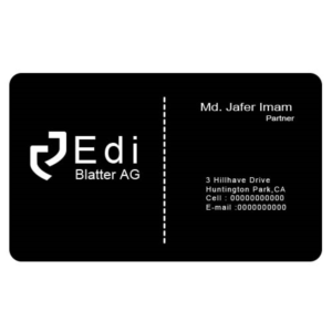 Diseño de Logo por jafer imam para Edi Blatter AG | Diseño: #22401529